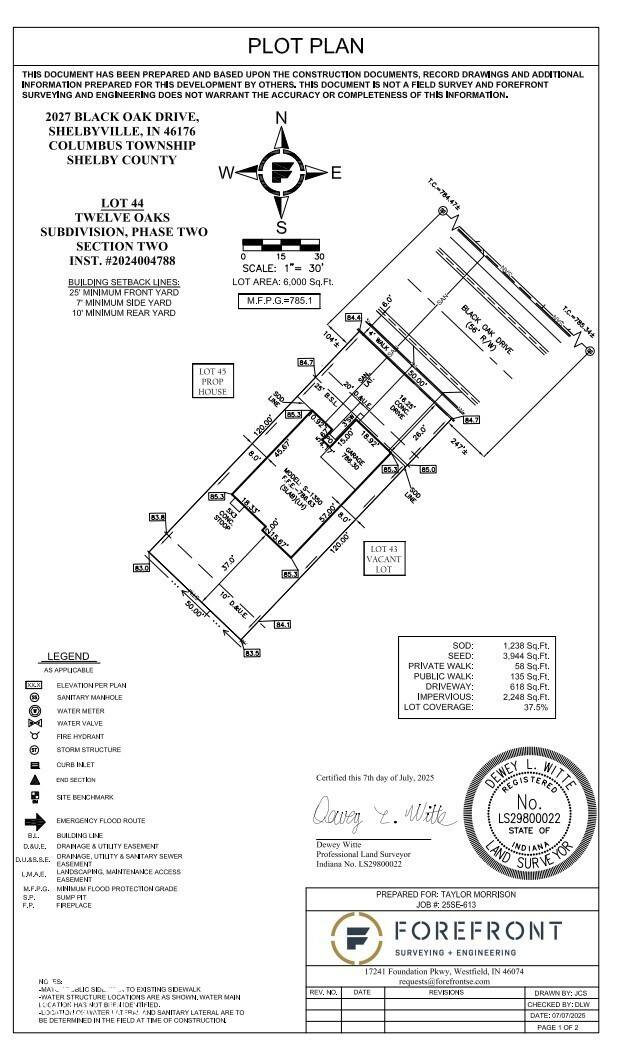 Shelbyville, IN 46176,2027 Black Oak DR