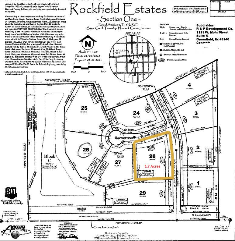 Greenfield, IN 46140,Lot 28 Rockfield Estates