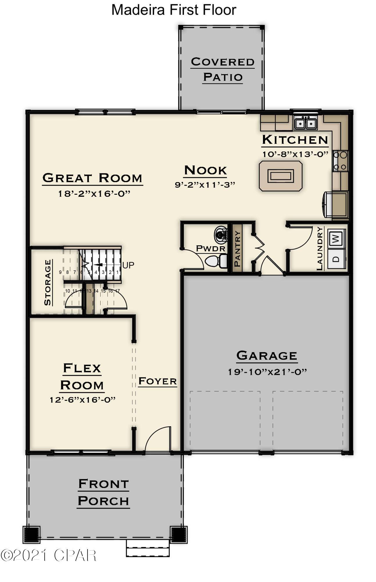 Panama City, FL 32405,1401 Buttonsage AVE #LOT 648 - MADEIRA PLAN
