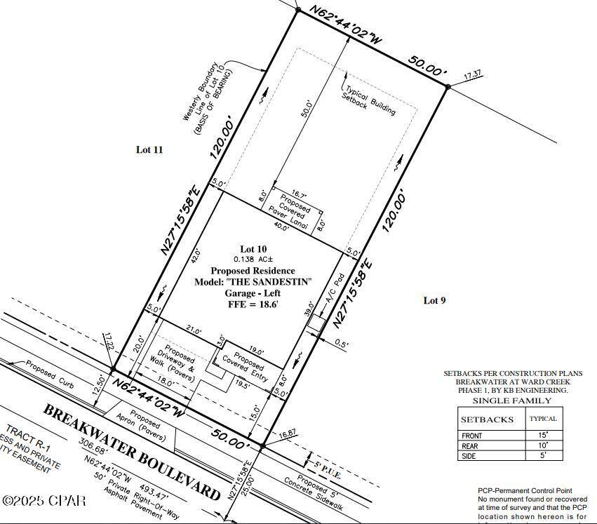 Panama City Beach, FL 32413,256 Breakwater BLVD #Lot 10