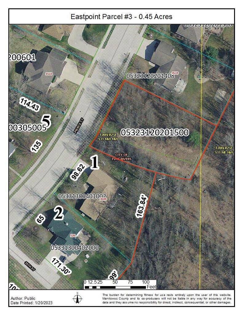 Two Rivers, WI 54241,Pcl1-6 SANDY BAY ROAD
