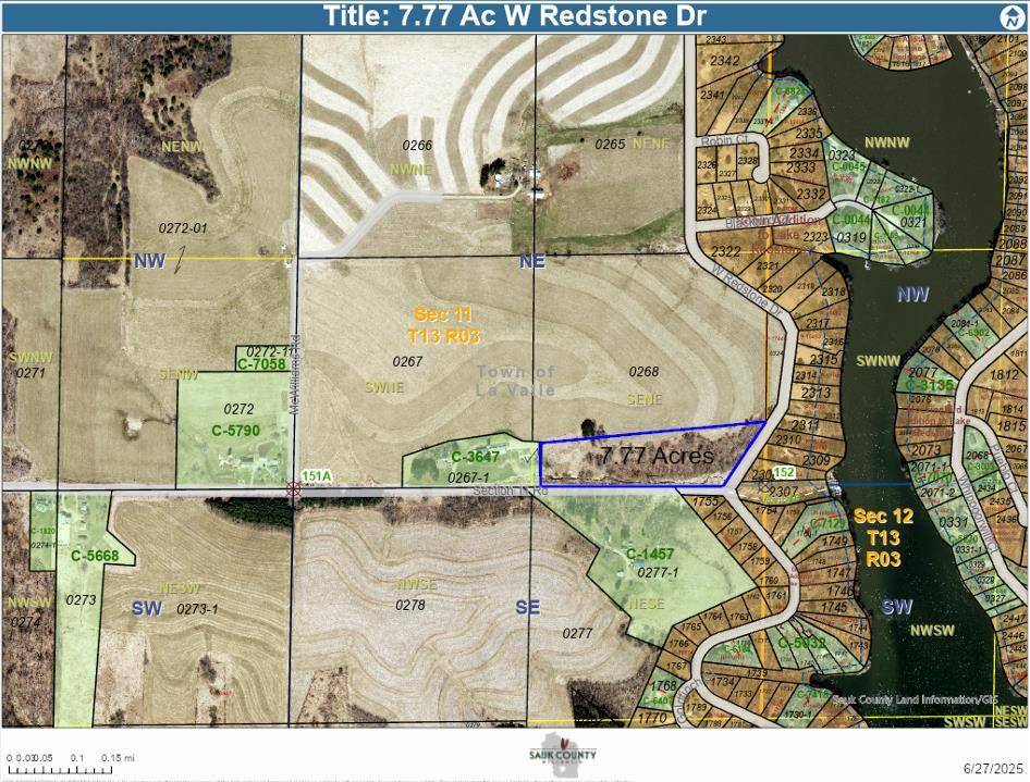La Valle, WI 53941,7.77 Acres W Redstone Drive