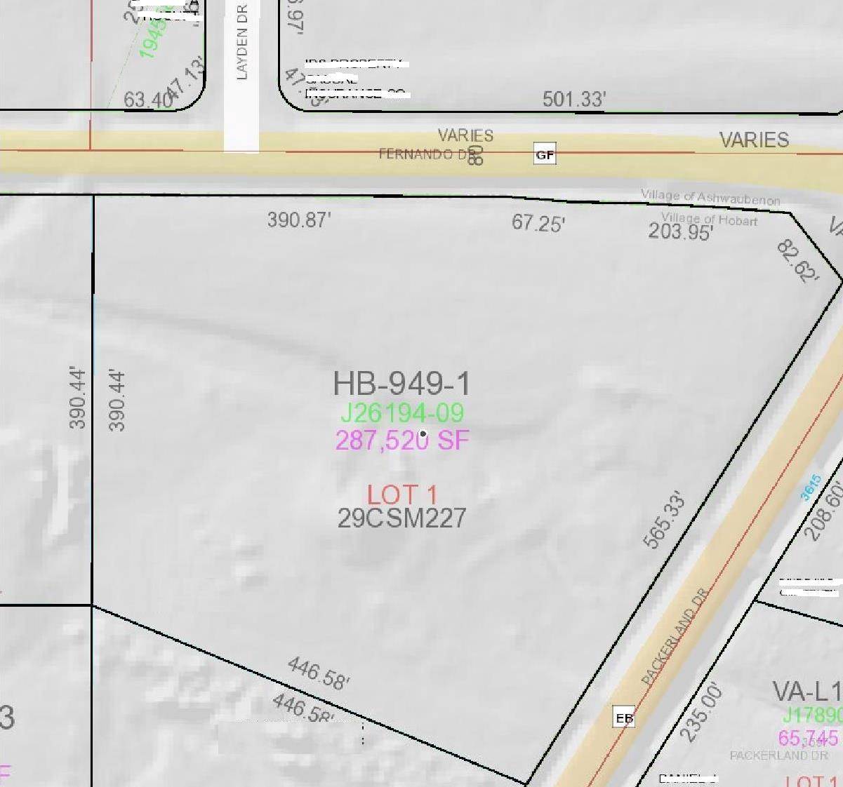 Hobart, WI 54115-0000,PACKERLAND DRIVE