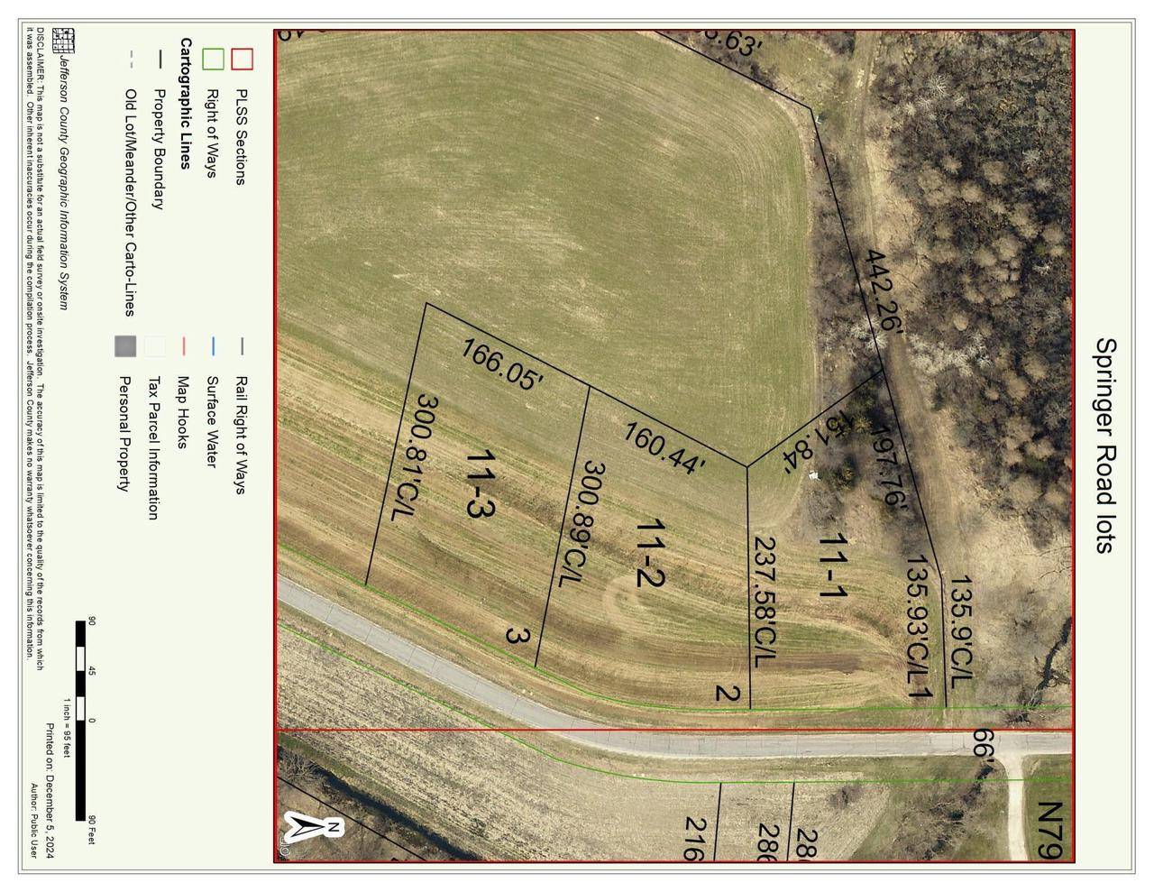Lake Mills, WI 53551,Lt2 SPRINGER ROAD