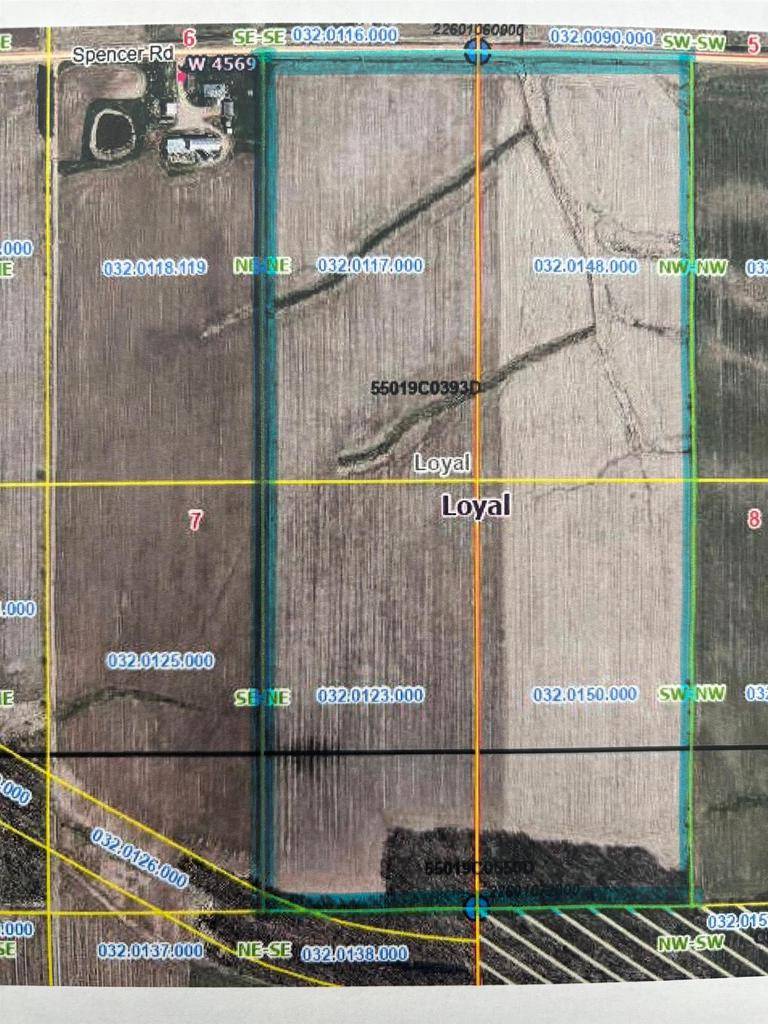 Loyal, WI 54446,80 Acres SPENCER ROAD