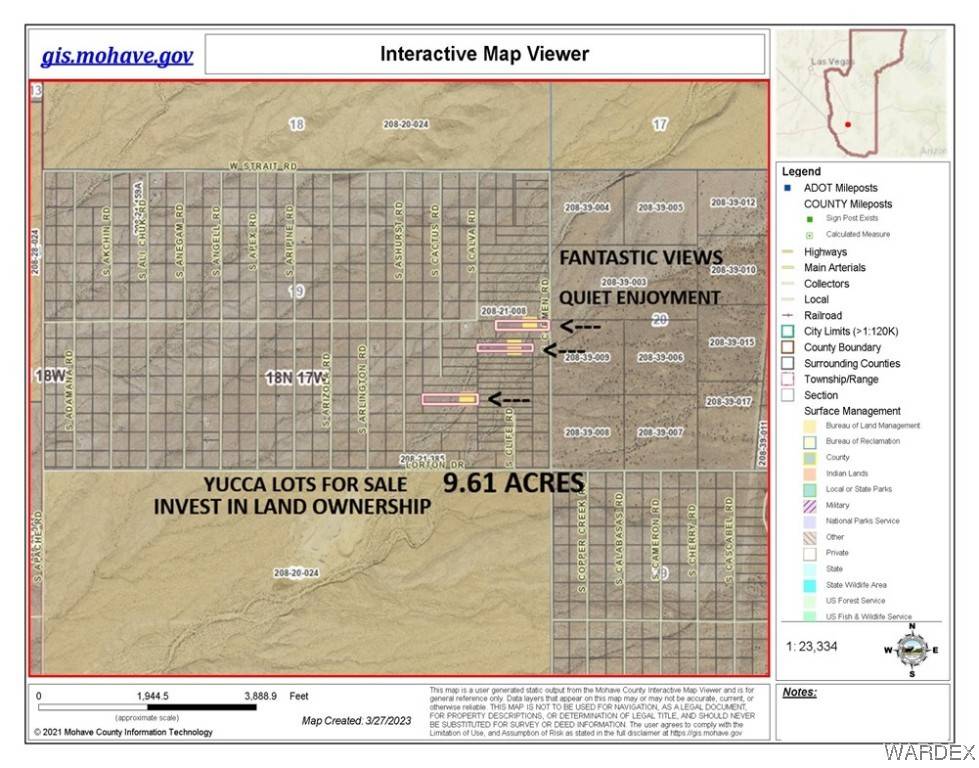 Yucca, AZ 86438,9.61 S Carmen Rd
