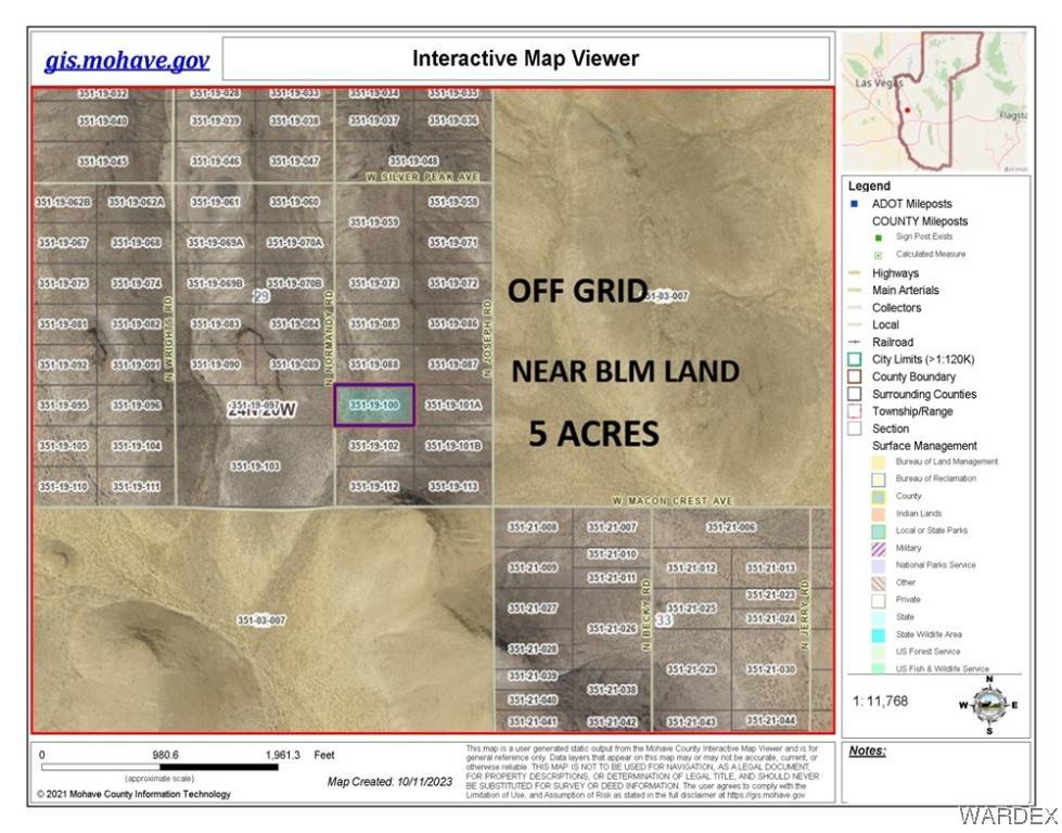 Dolan Springs, AZ 86441,5 N Acres Normandy RD