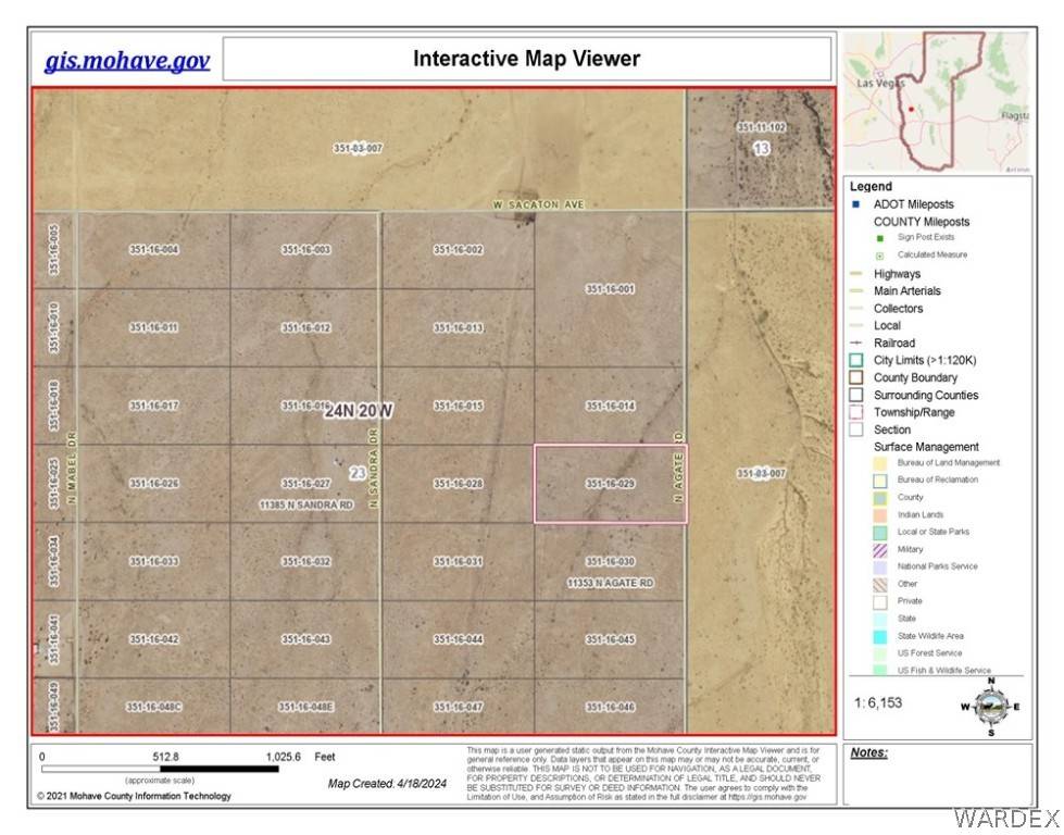 Dolan Springs, AZ 86441,00    Lot 32 N Agate RD