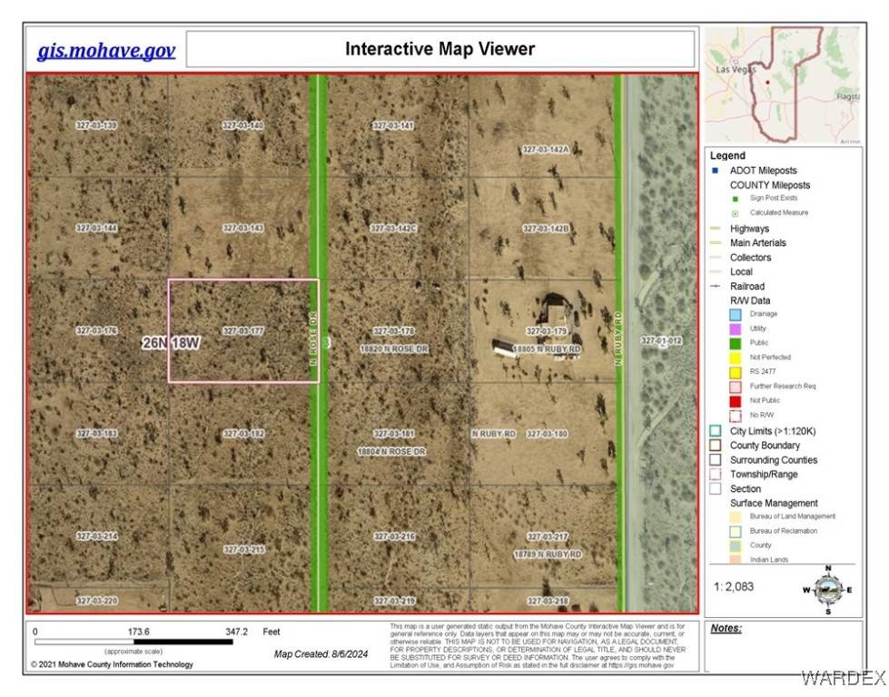 Dolan Springs, AZ 86441,LOT 188 N ROSE DR