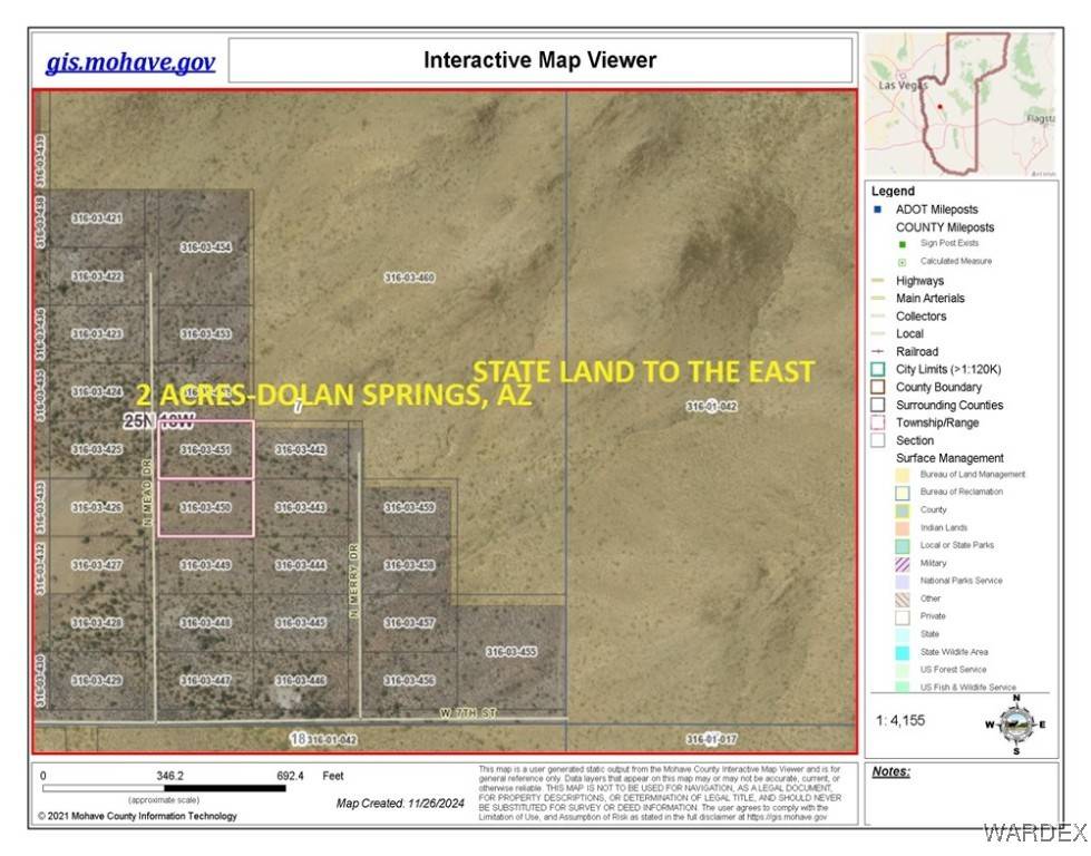 Dolan Springs, AZ 86441,2 N Lots Mead DR