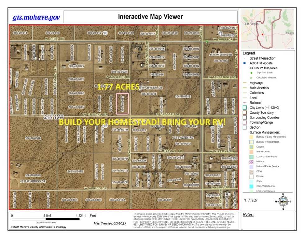 Golden Valley, AZ 86413,0 S Arivaca RD