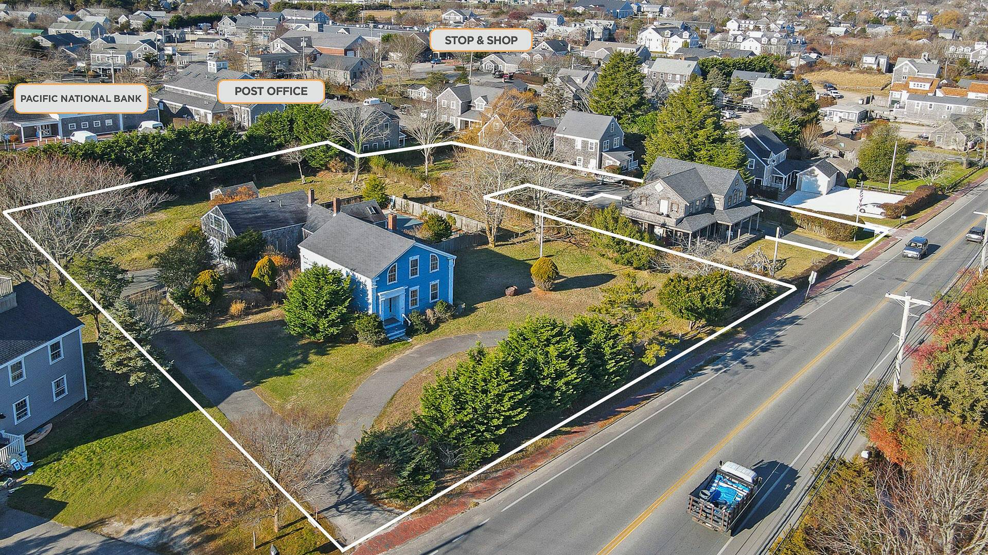 Mid Island, MA 02554,167R & 171 Orange Street