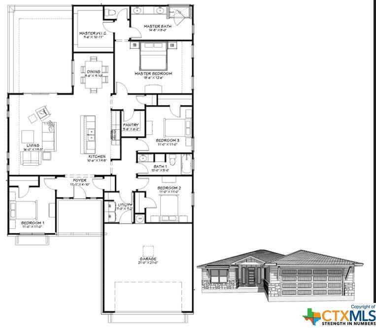 Nolanville, TX 76559,829 Freedom CIR