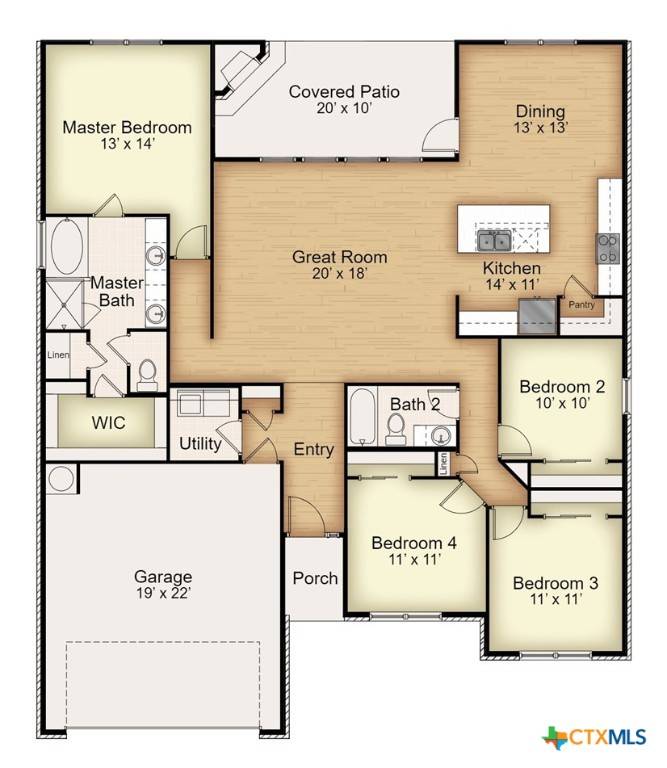 Temple, TX 76502,1228 Bending Branch WAY