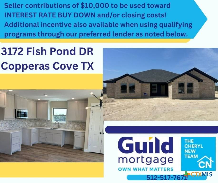 Copperas Cove, TX 76522,3172 Fish Pond DR