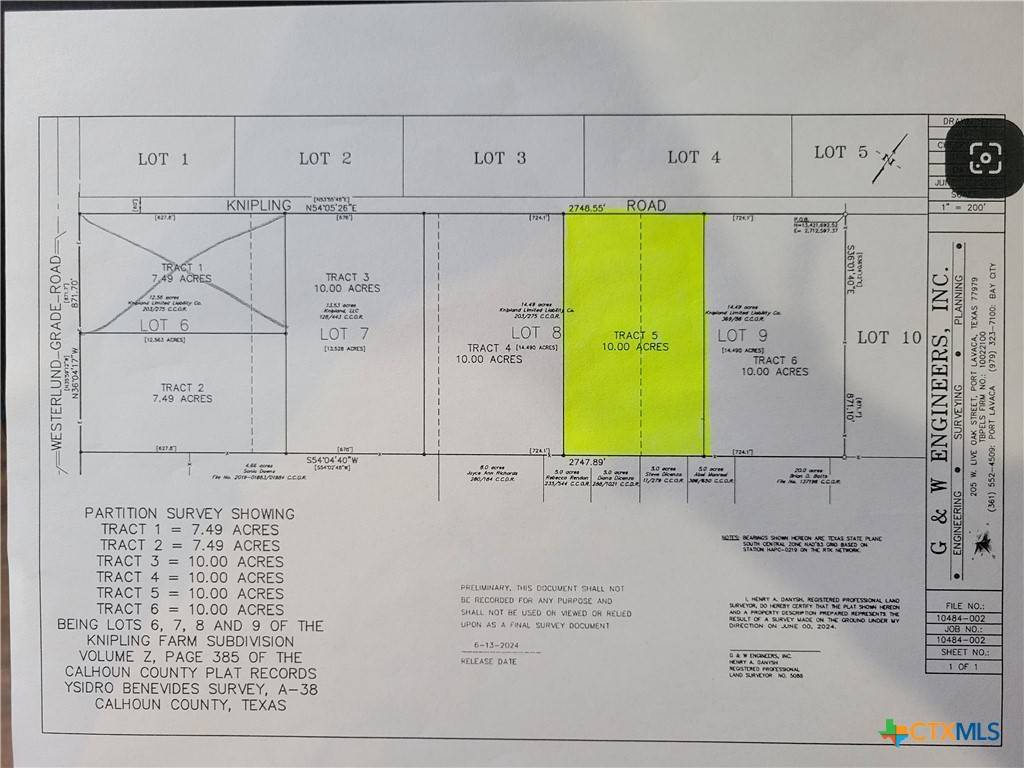 Port Lavaca, TX 77979,0 Luna (10 Acres) LN