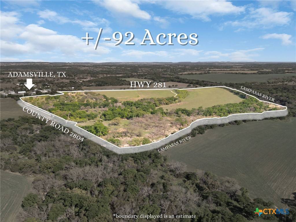 Lampasas, TX 76550,92 Acres N US Highway 281