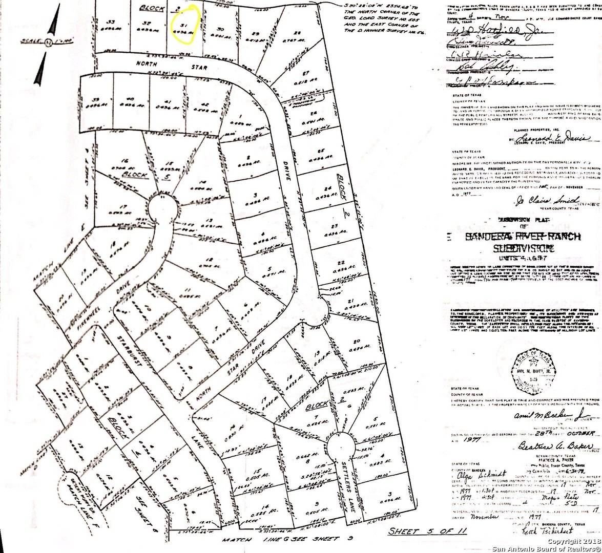 Bandera, TX 78003,LOT 31 NORTH STAR