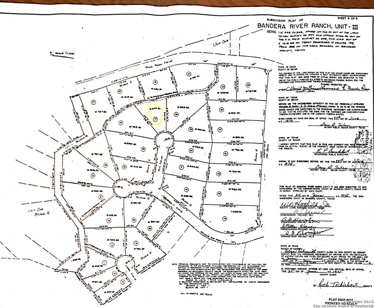 Bandera, TX 78003,LOT 37 ELM