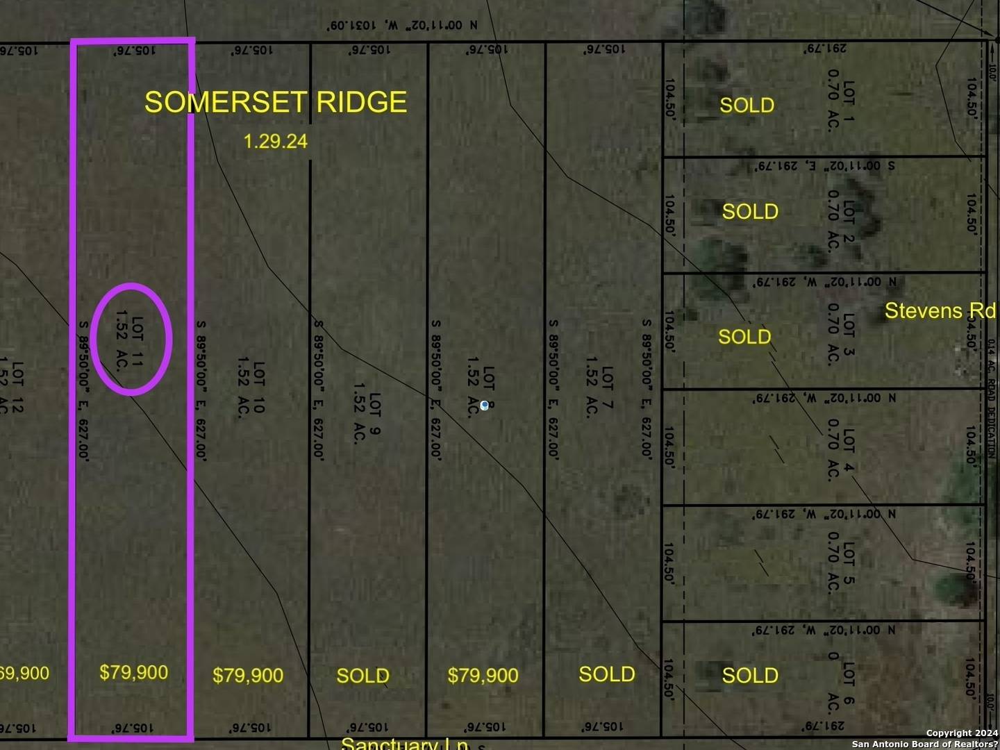 Somerset, TX 78073,LOT 11 Sanctuary Ln