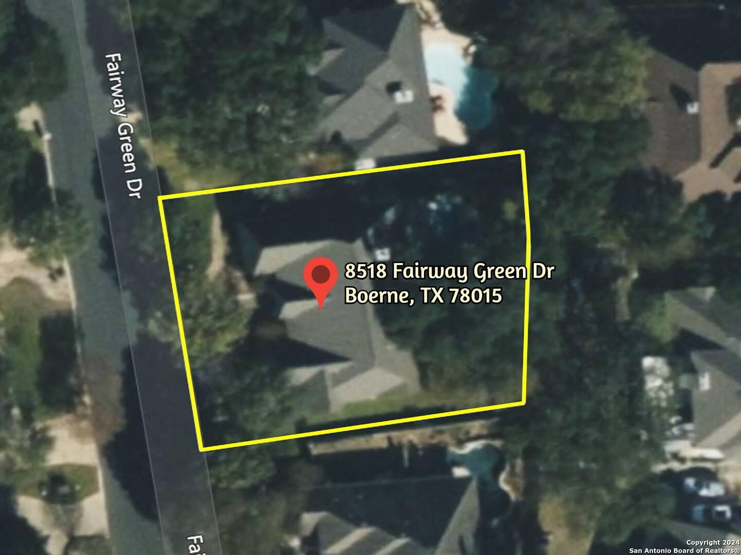 Boerne, TX 78015-4474,8518 FAIRWAY GREEN DR