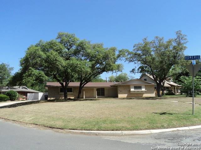 San Antonio, TX 78213-2213,1007 HOMERIC DR