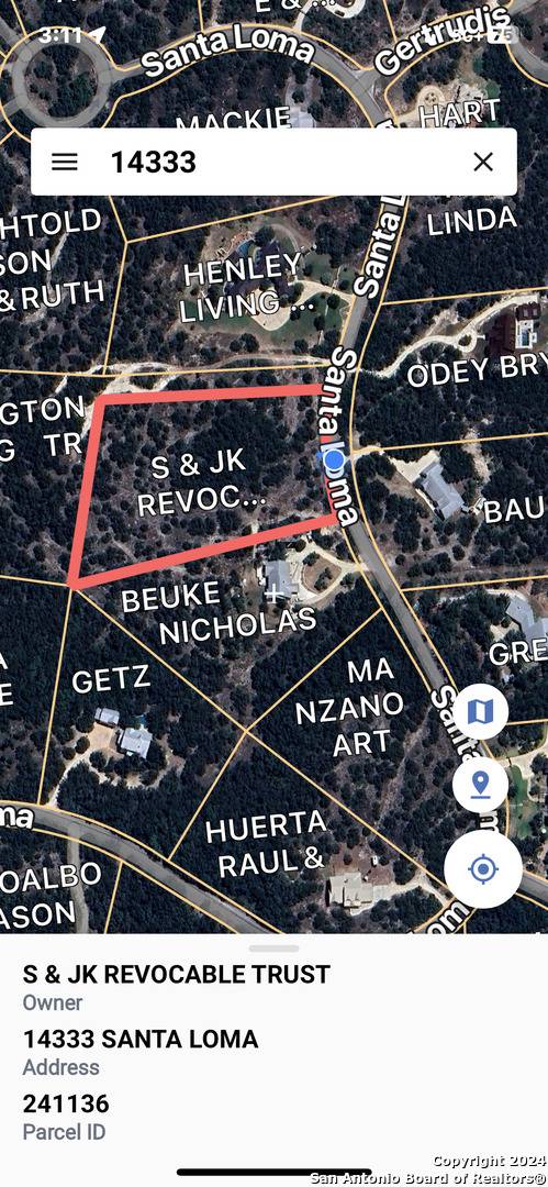 Helotes, TX 78023-2982,14333 SANTA LOMA