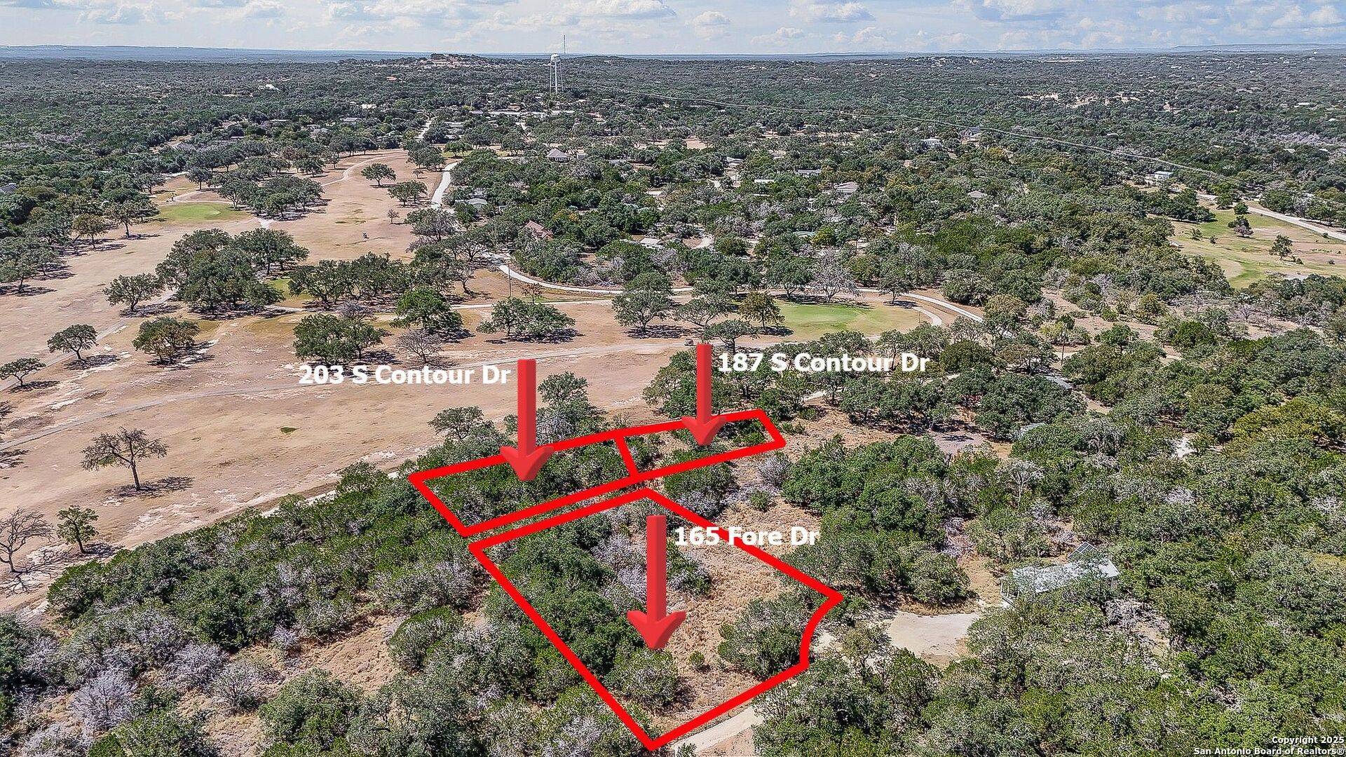 Spring Branch, TX 78070,203 contour