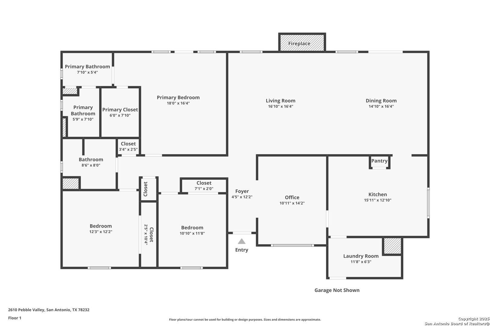 San Antonio, TX 78232,2610 Pebble Valley