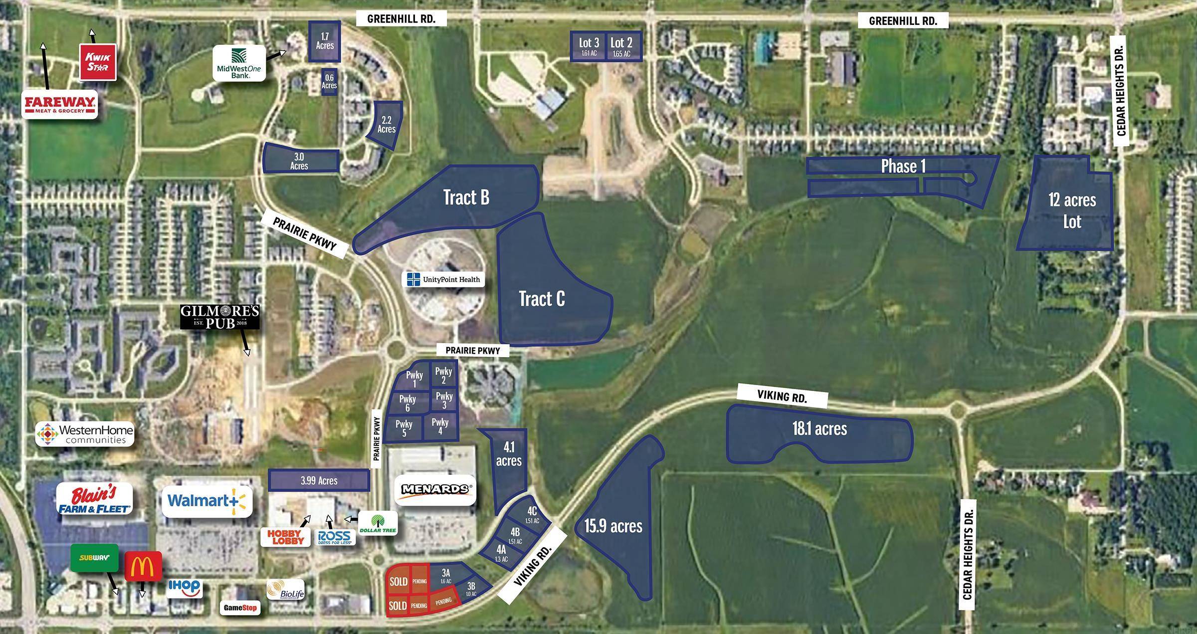 Cedar Falls, IA 50613,Lot 3A Viking RD