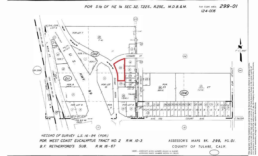 Pixley, CA 93256,0 Park Street