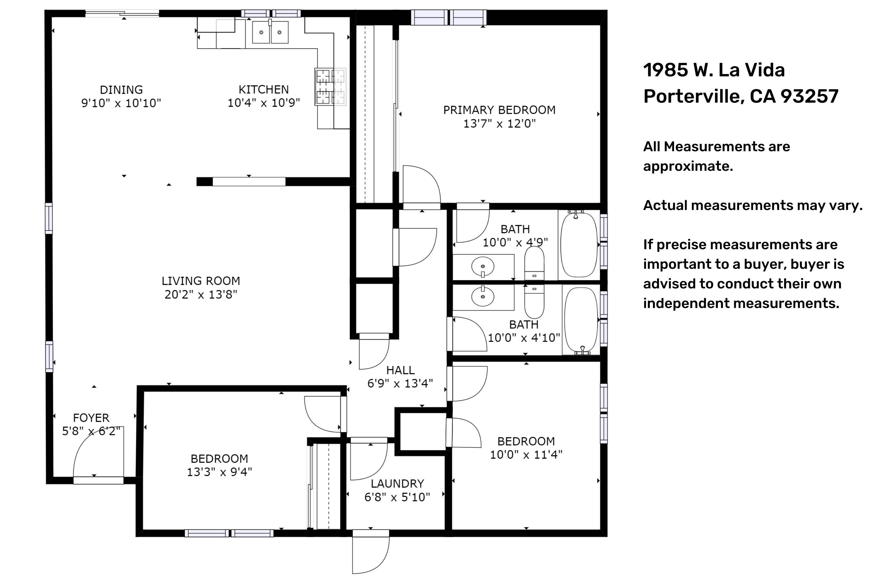 Porterville, CA 93257,1985 W La Vida Avenue