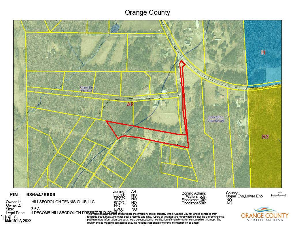 Hillsborough, NC 27278,Lot 1 Old Cedar Grove Road