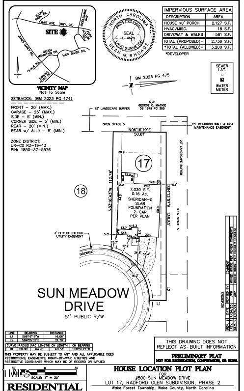 Wake Forest, NC 27587,500 Sun Meadow Drive