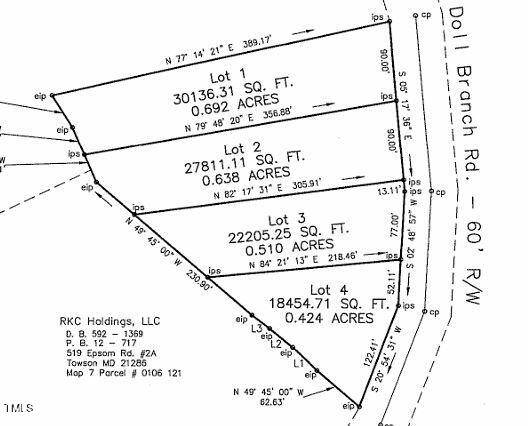 Milton, NC 27305,Lot 3 Doll Branch Road