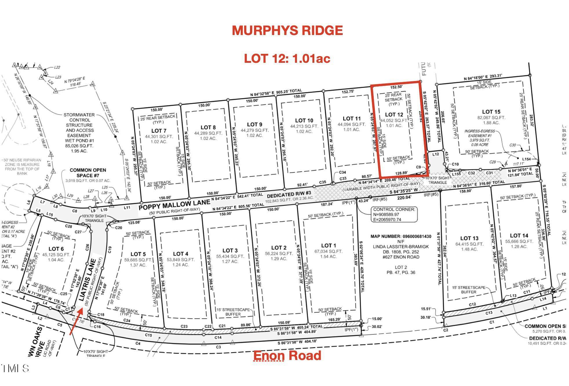 Oxford, NC 27565,Lot 12 Poppy Mallow Lane