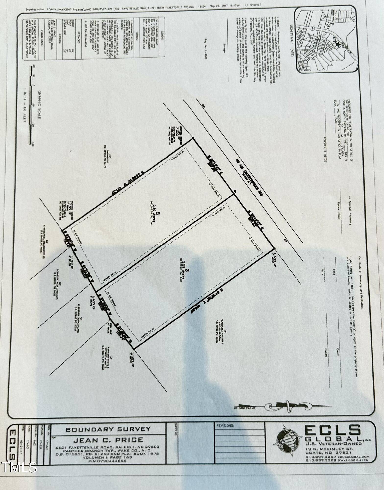 Raleigh, NC 27603,6621&6617 Fayetteville Road