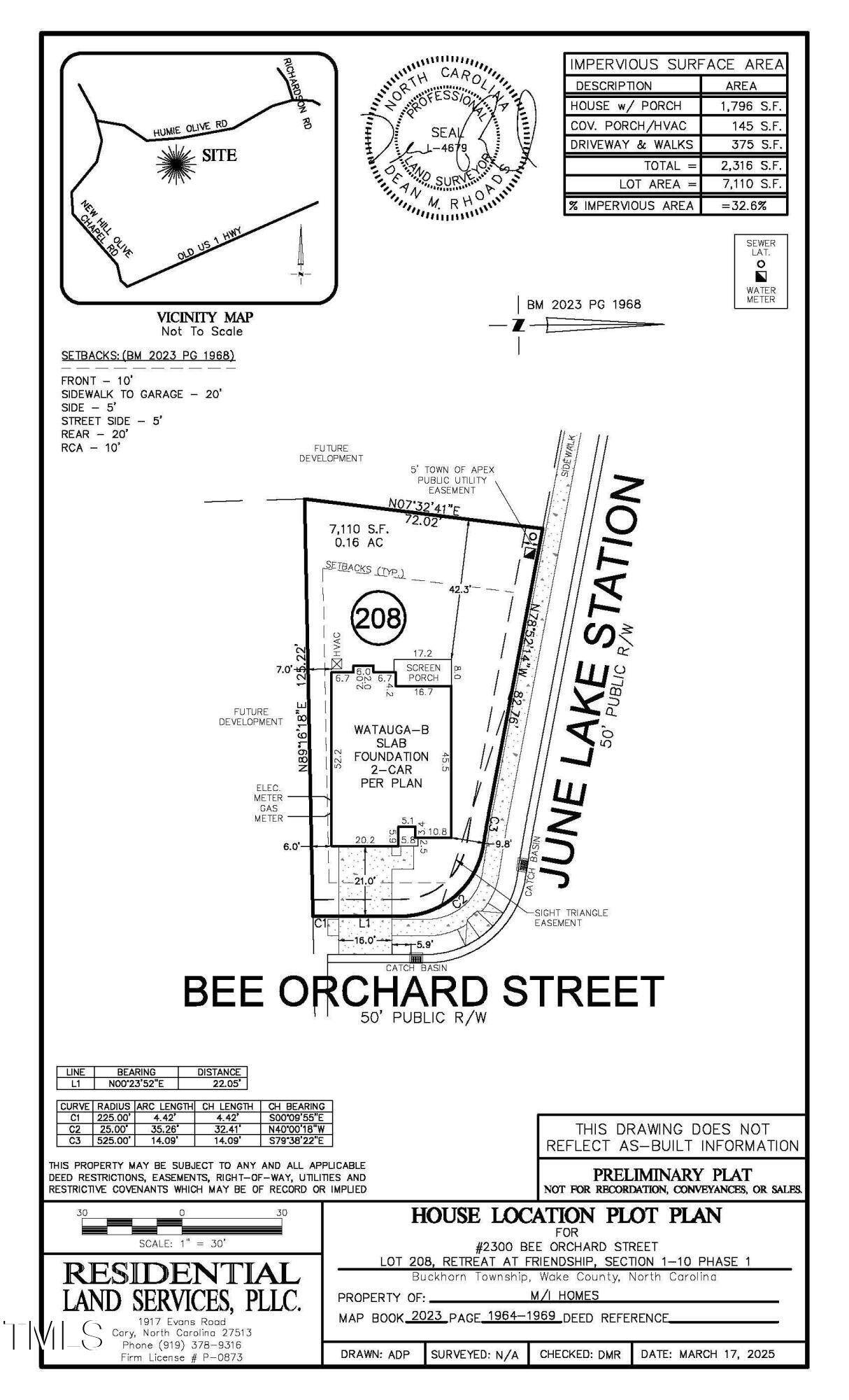 Apex, NC 27502,2300 Bee Orchard Street #Lot 208