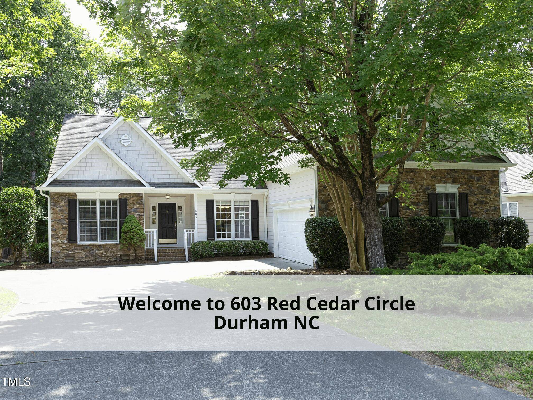 Durham, NC 27712,603 Red Cedar Circle