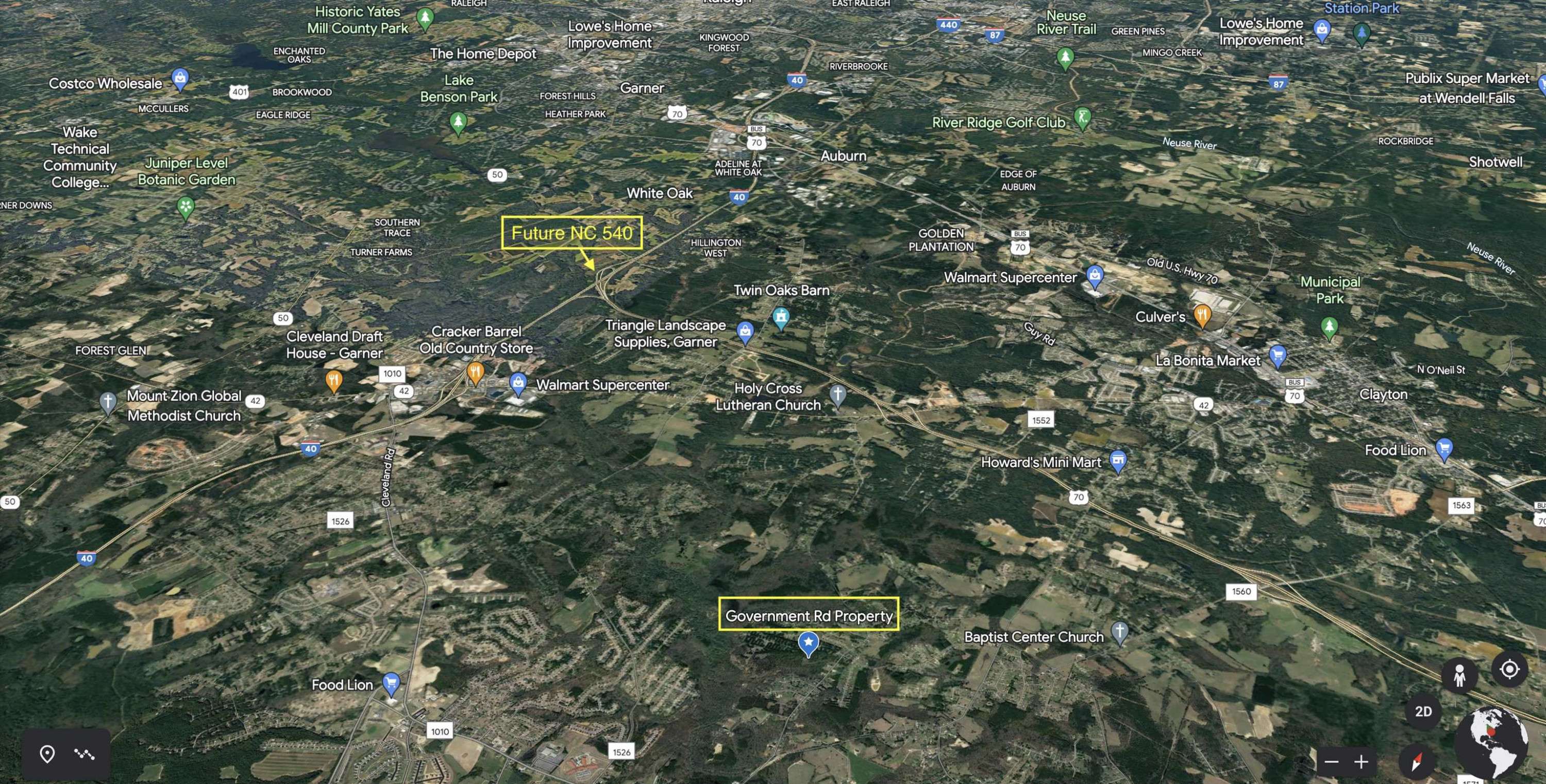 Clayton, NC 27520,0 Government Road