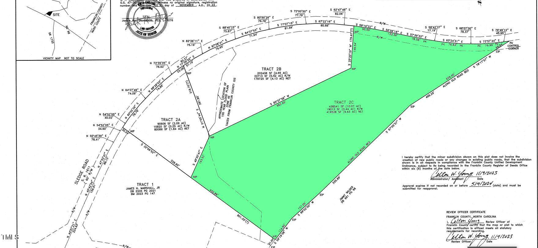 Bunn, NC 27508,0 Lot 2c Sledge Road