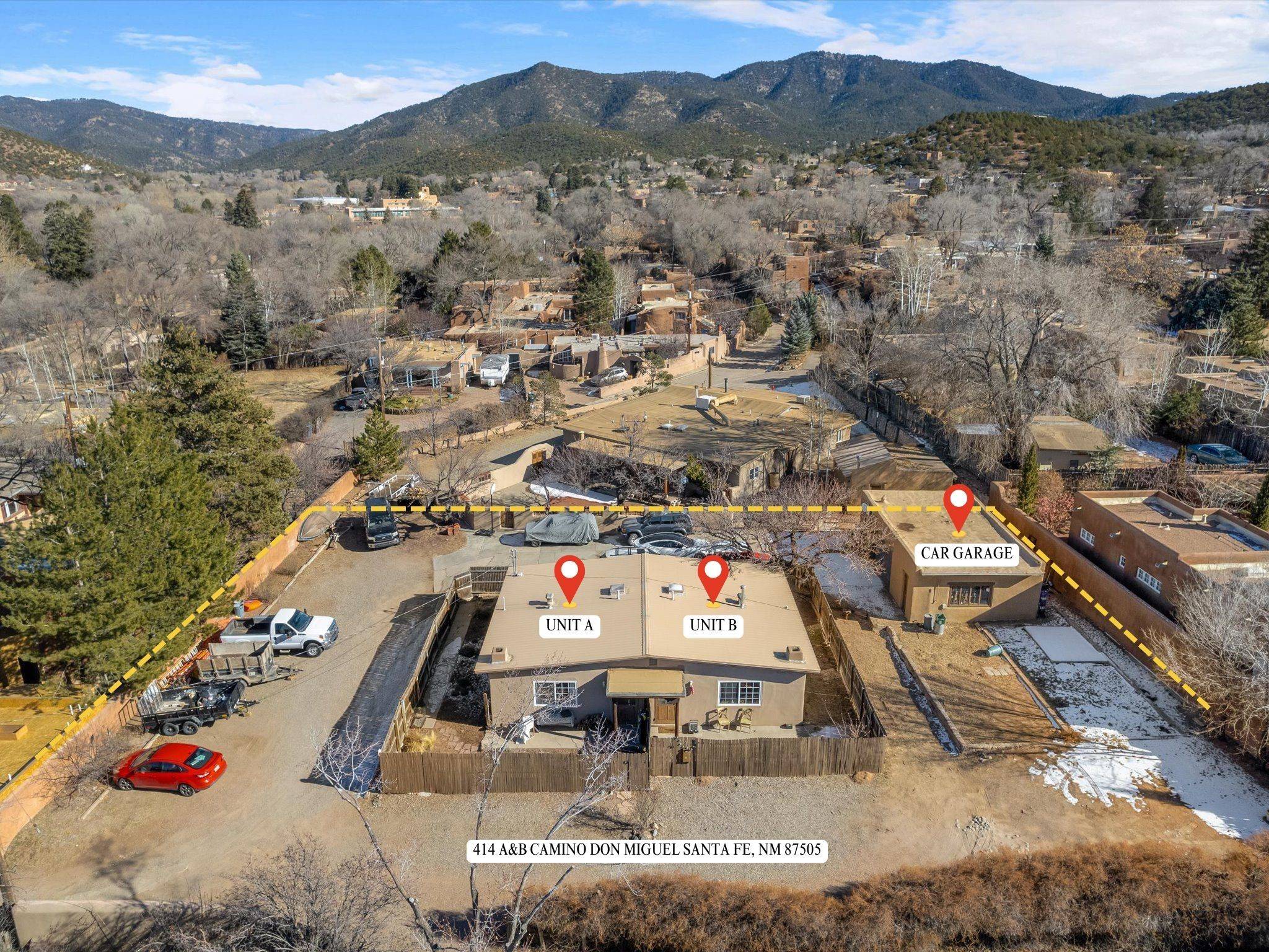 Santa Fe, NM 87505,414 A and B Camino Don Miguel