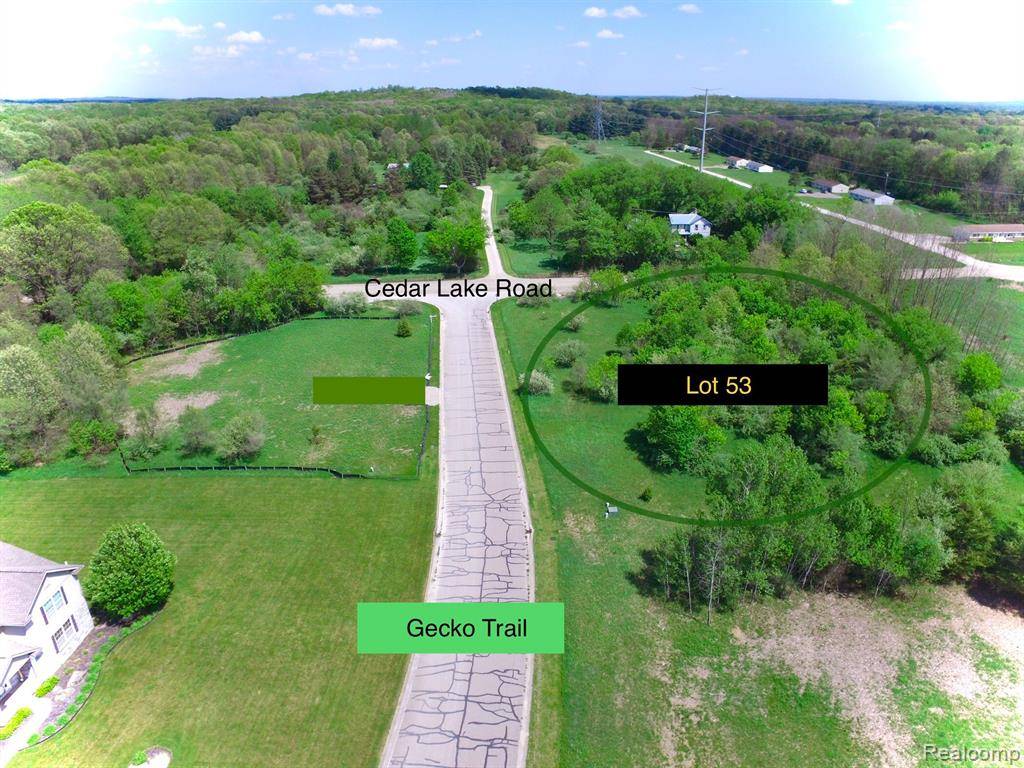 Pinckney, MI 48169,Lot 53 Gecko Trail Road