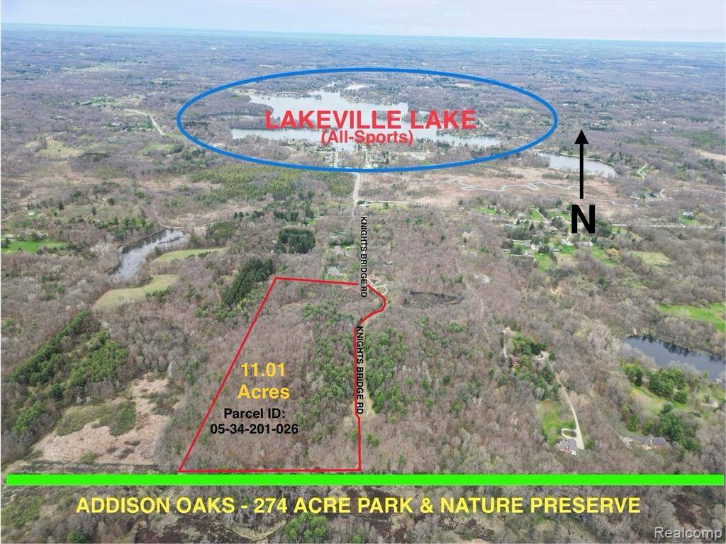 Leonard, MI 48367,11.01 Acres Vacant Land KNIGHTS BRIDGE Road