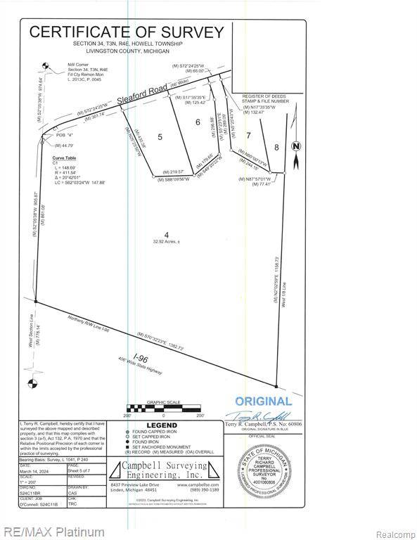 Howell, MI 48843,3 Sleaford-Parcel 3-3.17 Acres Road