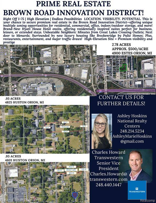 Lake Orion, MI,4900 ESTES Drive