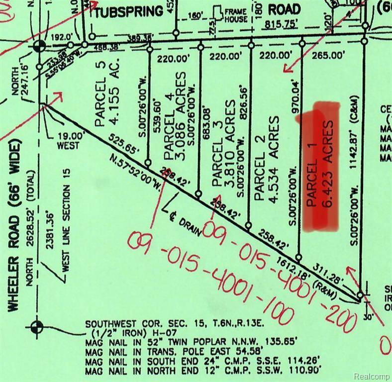 Capac, MI 48002,Parcel 1 Tubspring Road