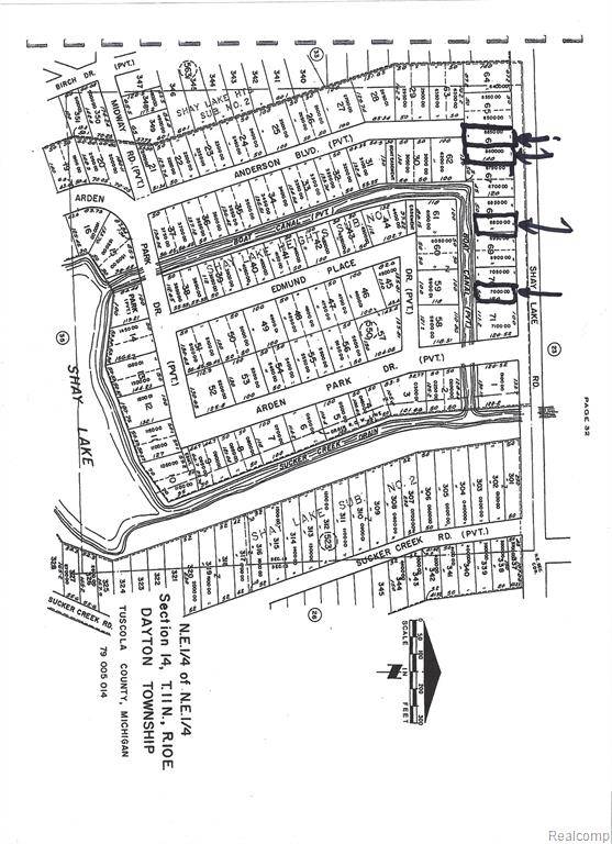 Mayville Vlg, MI,0000 Shay Lake Road