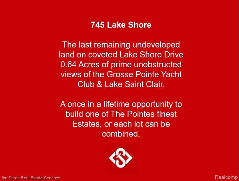 Grosse Pointe Shores, MI 48236,745 Lake Shore Road
