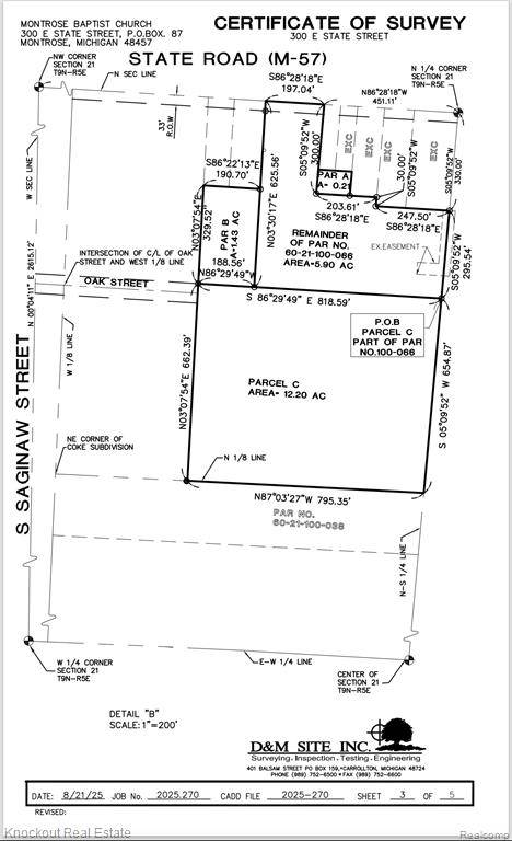 Montrose, MI 48457,000 Oak Street